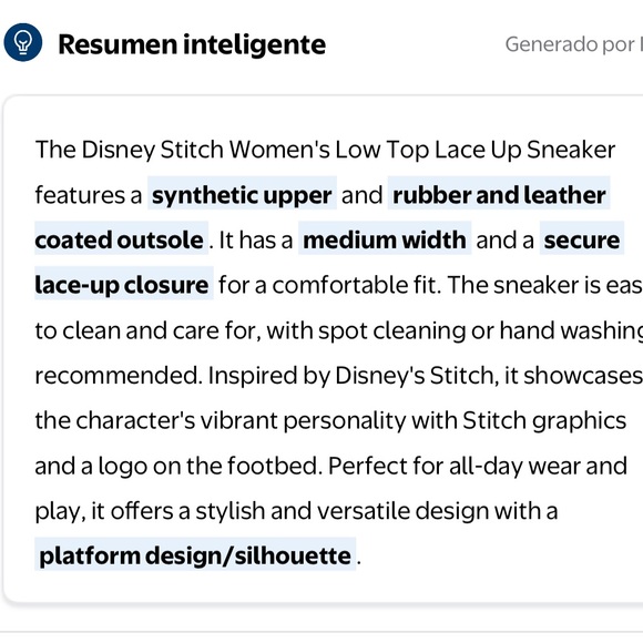 Disney π° Stitch Women's Low Lace-Up Sneakers π - Picture 11 of 16